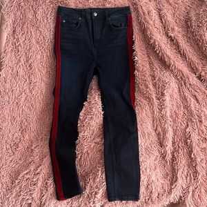 Zara Striped Jeans